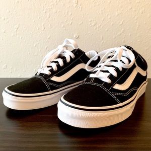 Old Skool Vans, size 5.5